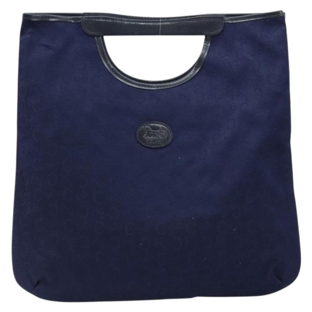 Celine C Macadam Handbag Navy